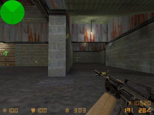 Half-Life: Counter-Strike - Теория прострела: de_nuke  